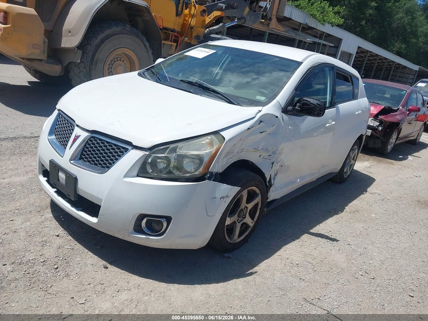 2009 Pontiac Vibe VIN 5Y2SP67039Z414959 IAAI salvage auction — NORMAL WEAR, Clear (Kansas), sold $925 on 2026-07-15 (photo 2)