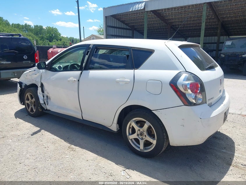 2009 Pontiac Vibe VIN 5Y2SP67039Z414959 IAAI salvage auction — NORMAL WEAR, Clear (Kansas), sold $925 on 2026-07-15 (photo 3)