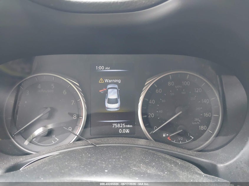 2021 Infiniti Q50 VIN JN1EV7BR7MM750850 IAAI salvage auction — FRONT END, Scrap (Michigan), sold $2,525 on 2026-07-13 (photo 7)