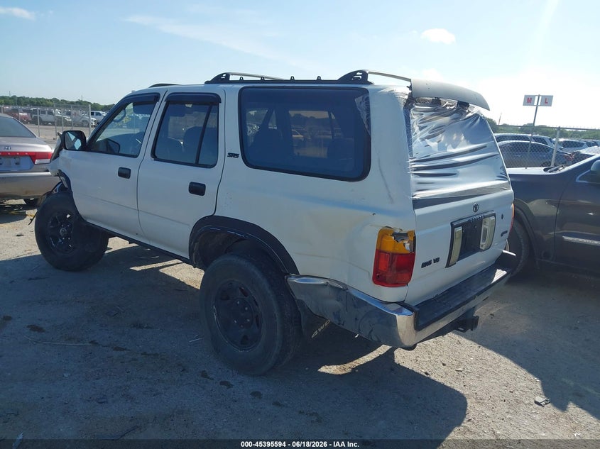 1993 Toyota 4runner VIN JT3VN39W3P0122656 IAAI salvage auction — FRONT END, Salvage (Texas), sold $500 on 2026-07-21 (photo 3)