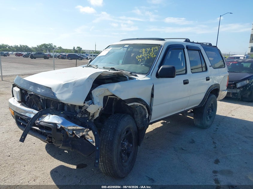 1993 Toyota 4runner VIN JT3VN39W3P0122656 IAAI salvage auction — FRONT END, Salvage (Texas), sold $500 on 2026-07-21 (photo 6)
