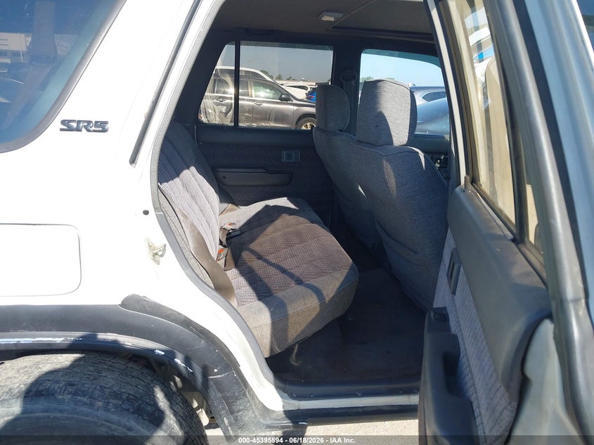 1993 Toyota 4runner VIN JT3VN39W3P0122656 IAAI salvage auction — FRONT END, Salvage (Texas), sold $500 on 2026-07-21 (photo 8)