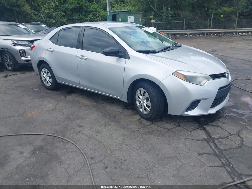2015 Toyota Corolla VIN 2T1BURHEXFC399323 IAAI salvage auction — SIDE, Salvage (Georgia), sold $3,550 on 2026-07-22 (photo 1)