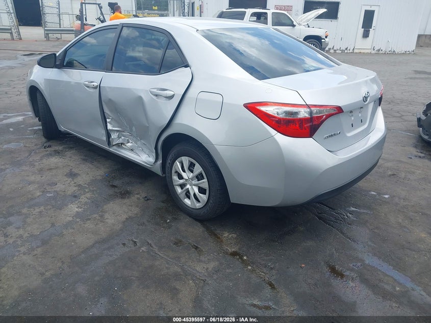 2015 Toyota Corolla VIN 2T1BURHEXFC399323 IAAI salvage auction — SIDE, Salvage (Georgia), sold $3,550 on 2026-07-22 (photo 3)