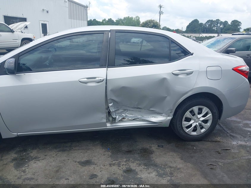2015 Toyota Corolla VIN 2T1BURHEXFC399323 IAAI salvage auction — SIDE, Salvage (Georgia), sold $3,550 on 2026-07-22 (photo 6)