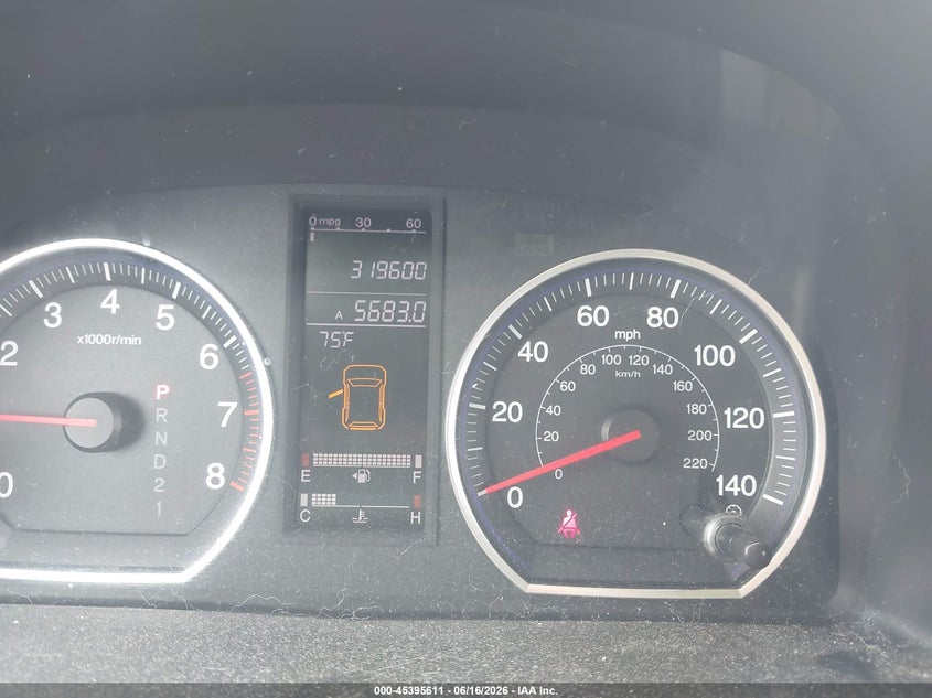 2009 Honda Cr-v VIN JHLRE48789C003289 IAAI salvage auction — REAR END, Junk Bill Of Sale Mv2459 (Wisconsin), sold $400 on 2026-07-14 (photo 7)