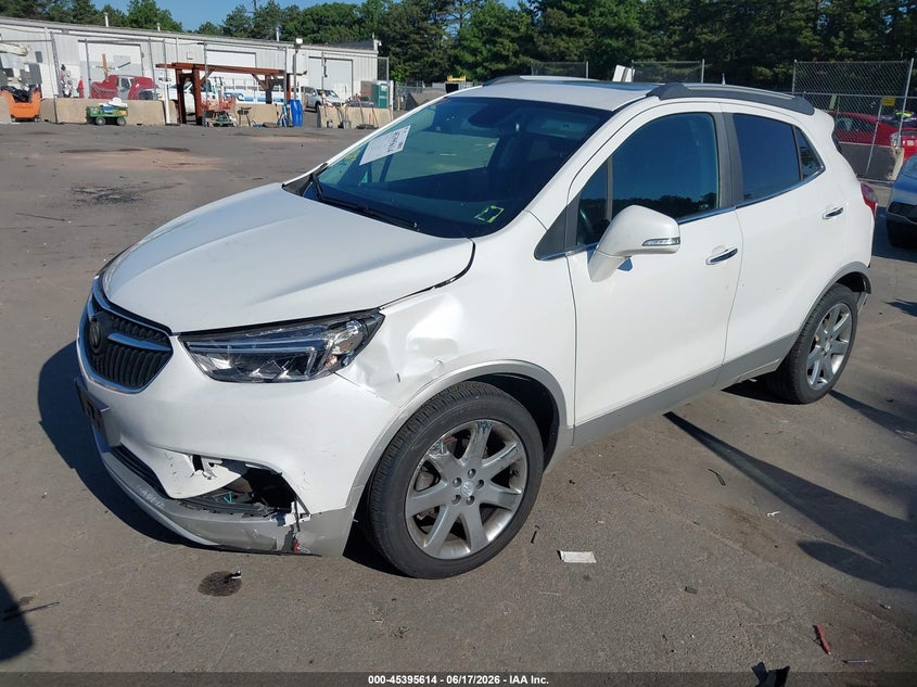 2020 Buick Encore VIN KL4CJGSB2LB061273 IAAI salvage auction — FRONT & REAR, Mv-907A (New York), sold $25 on 2026-07-28 (photo 2)