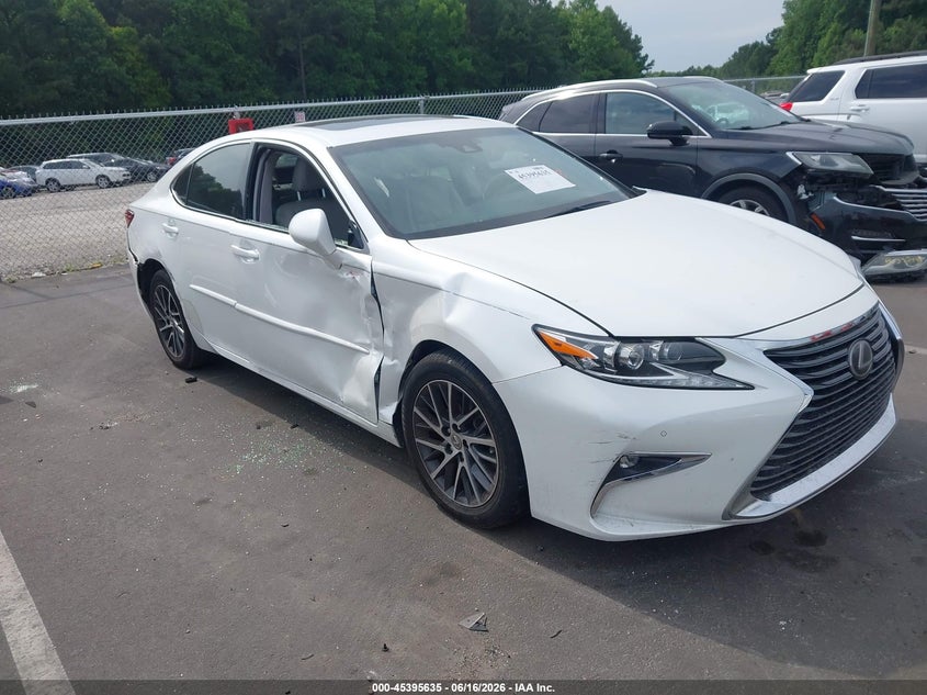 2017 Lexus ES VIN JTHBK1GG9H2253313 IAAI salvage auction — LEFT & RIGHT, Salvage (North Carolina), sold $2,750 on 2026-07-22 (photo 1)