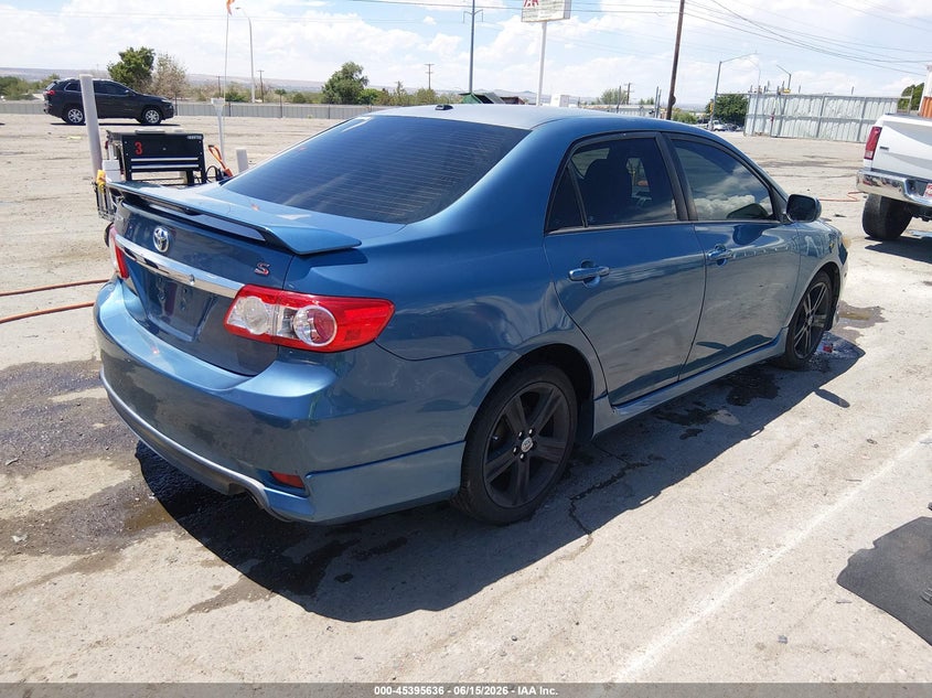 2013 Toyota Corolla VIN 5YFBU4EE1DP107479 IAAI salvage auction — NORMAL WEAR, Clear (New Mexico), sold $2,025 on 2026-07-13 (photo 4)