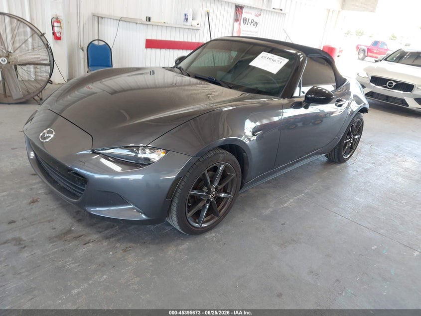 2016 Mazda Mx-5 VIN JM1NDAC79G0118793 IAAI salvage auction — REAR END, Salvage Title, sold $3,550 on 2026-08-02 (photo 2)