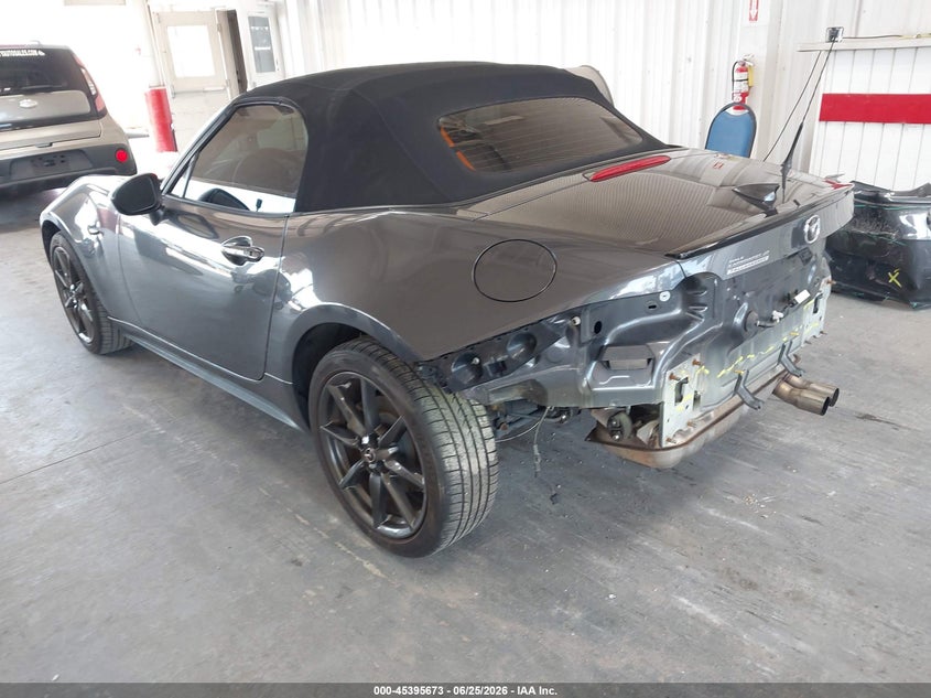 2016 Mazda Mx-5 VIN JM1NDAC79G0118793 IAAI salvage auction — REAR END, Salvage Title, sold $3,550 on 2026-08-02 (photo 3)