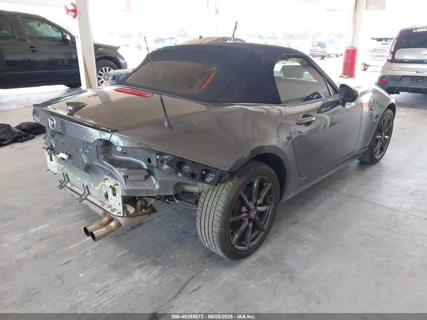 2016 Mazda Mx-5 VIN JM1NDAC79G0118793 IAAI salvage auction — REAR END, Salvage Title, sold $3,550 on 2026-08-02 (photo 4)