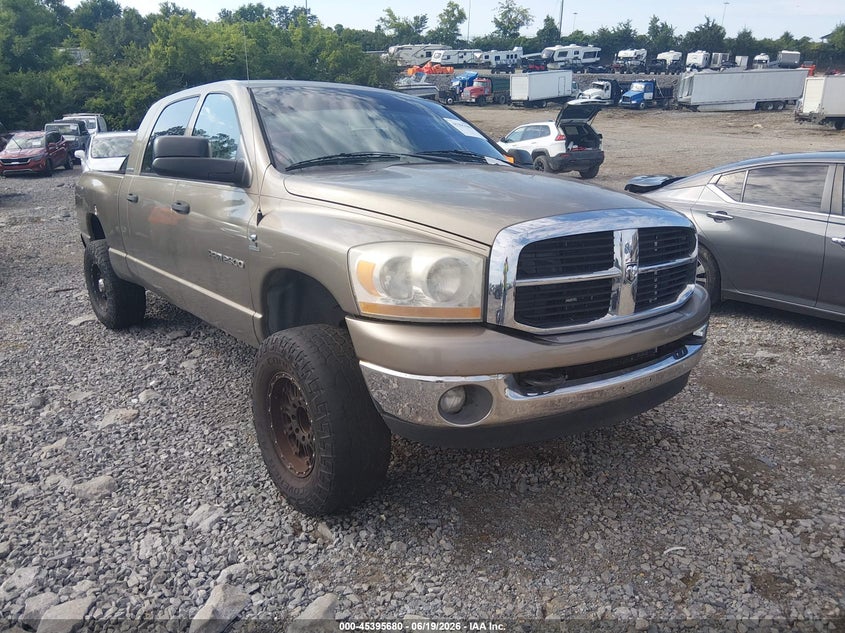2006 Dodge Ram 2500 VIN 3D7KS29C56G228419 IAAI salvage auction — SIDE, Salvage (Tennessee), sold $2,250 on 2026-07-09 (photo 1)