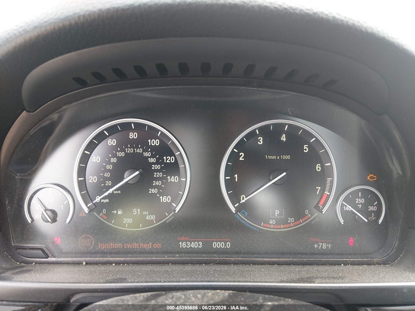 2015 BMW 5er VIN WBA5B1C53FG127027 IAAI salvage auction — FRONT END, Salvage (Arkansas), sold $1,550 on 2026-07-29 (photo 7)