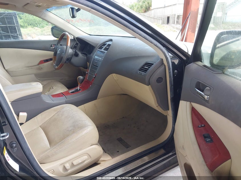 2007 Lexus Es 350 VIN JTHBJ46G872060722 IAAI salvage auction — NORMAL WEAR, Clear (Florida), sold $825 on 2026-07-21 (photo 5)