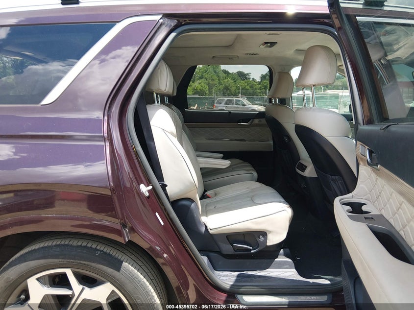 2021 Hyundai Palisade VIN KM8R7DHE8MU289164 IAAI salvage auction — REAR END, Salvage - Greater Than 75% (Maryland), sold $7,200 on 2026-07-23 (photo 8)