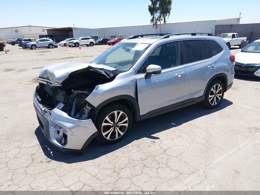 2021 Subaru Forester VIN JF2SKASC6MH497662 IAAI salvage auction — FRONT END, Salvage (California), sold $4,350 on 2026-07-27 (photo 2)