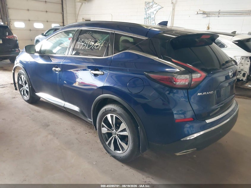 2022 Nissan Murano VIN 5N1AZ2BS9NC126718 IAAI salvage auction — FRONT END, Salvage Title, sold $7,950 on 2026-08-19 (photo 3)