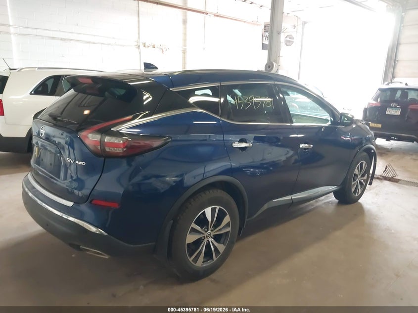 2022 Nissan Murano VIN 5N1AZ2BS9NC126718 IAAI salvage auction — FRONT END, Salvage Title, sold $7,950 on 2026-08-19 (photo 4)