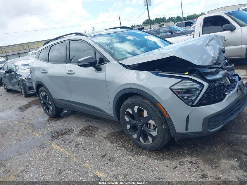 2024 Kia Sportage VIN 5XYK6CDF9RG216878 IAAI salvage auction — FRONT END, Original (Texas), sold $7,200 on 2026-07-29 (photo 1)