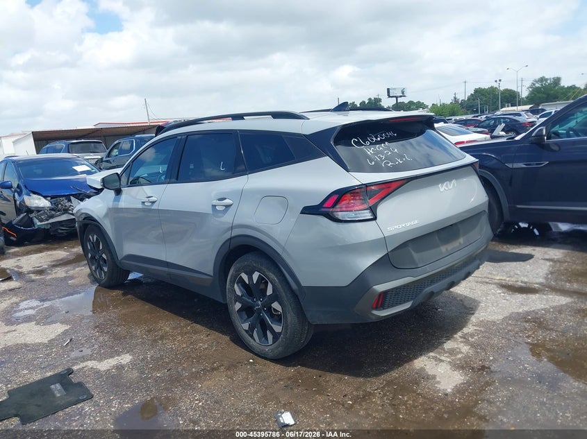 2024 Kia Sportage VIN 5XYK6CDF9RG216878 IAAI salvage auction — FRONT END, Original (Texas), sold $7,200 on 2026-07-29 (photo 3)