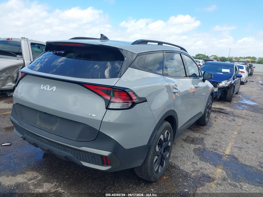 2024 Kia Sportage VIN 5XYK6CDF9RG216878 IAAI salvage auction — FRONT END, Original (Texas), sold $7,200 on 2026-07-29 (photo 4)