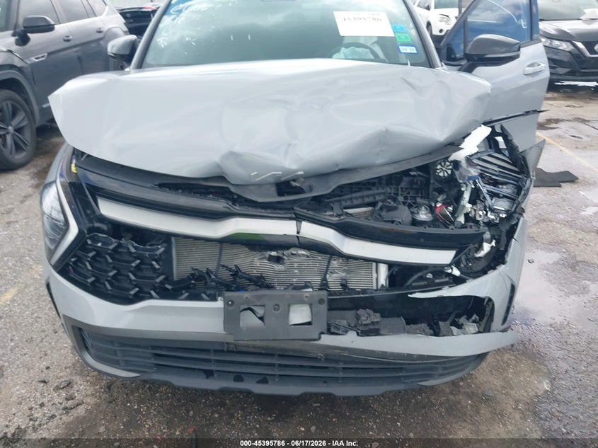 2024 Kia Sportage VIN 5XYK6CDF9RG216878 IAAI salvage auction — FRONT END, Original (Texas), sold $7,200 on 2026-07-29 (photo 6)