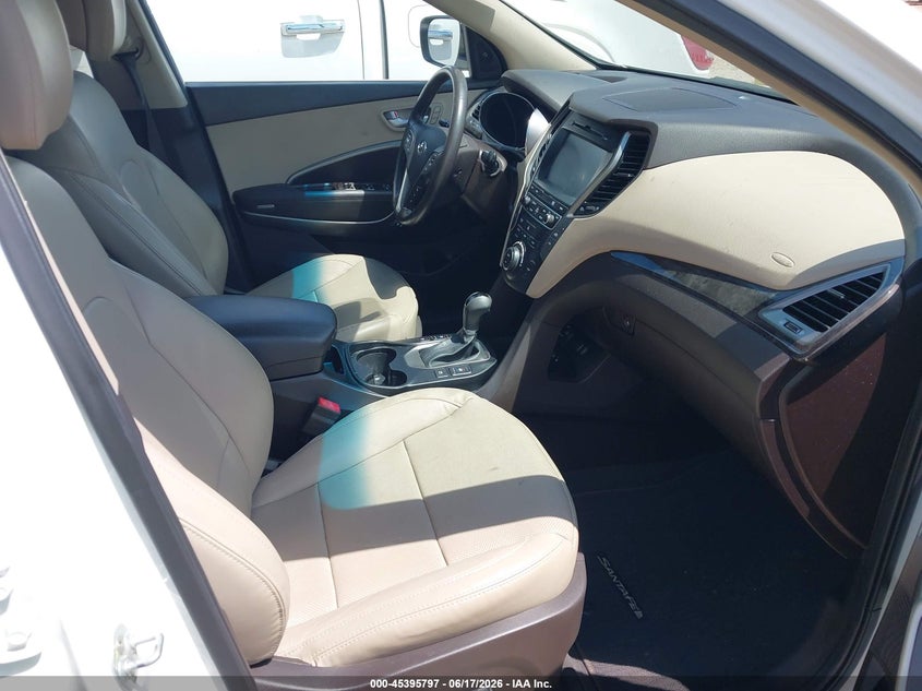 2017 Hyundai Santa fe VIN 5XYZUDLB1HG388717 IAAI salvage auction — FRONT END, Salvage (North Carolina), sold $2,300 on 2026-08-02 (photo 5)