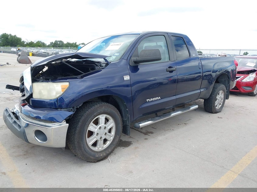 2007 Toyota Tundra VIN 5TFRT54157X003217 IAAI salvage auction — FRONT END, Salvage (Texas), sold $2,275 on 2026-07-09 (photo 2)