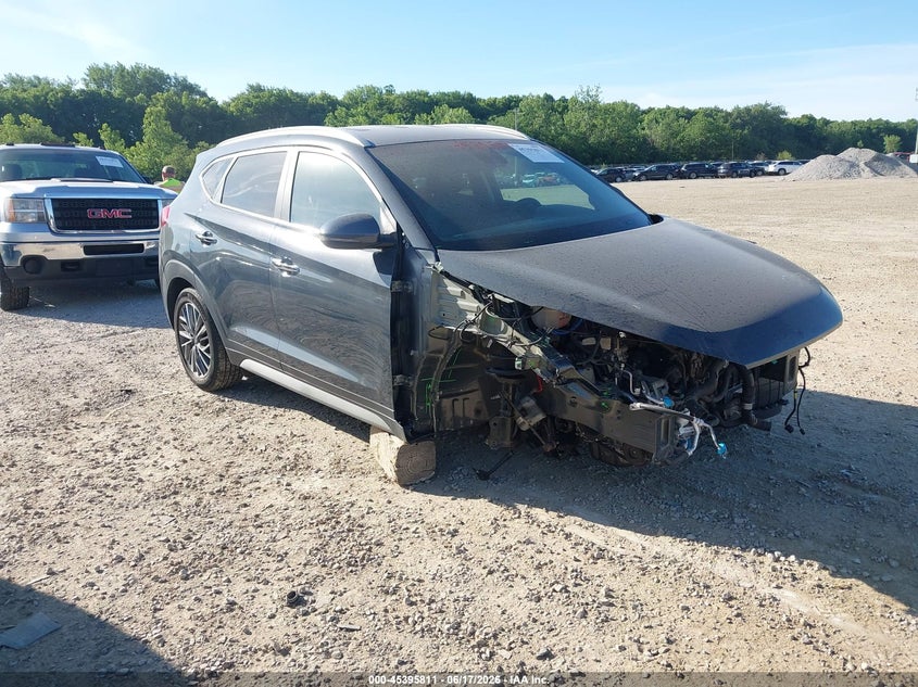 2021 Hyundai Tucson VIN KM8J3CAL7MU408334 IAAI salvage auction — FRONT END, Salvage (Ohio), sold $3,050 on 2026-07-08 (photo 1)