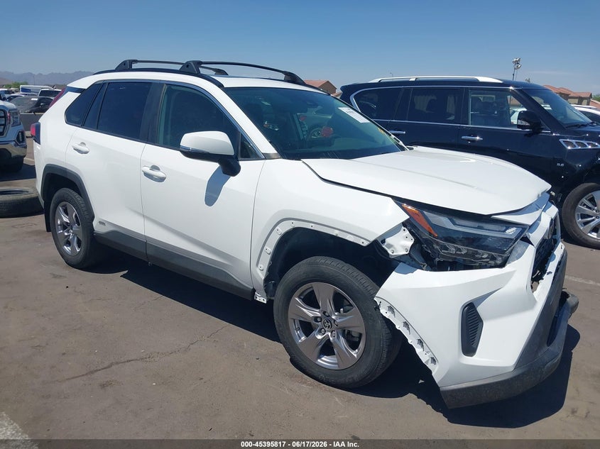 2022 Toyota Rav 4 VIN JTMRWRFV1ND149580 IAAI salvage auction — LEFT FRONT, Salvage (Arizona), sold $12,500 on 2026-07-14 (photo 1)