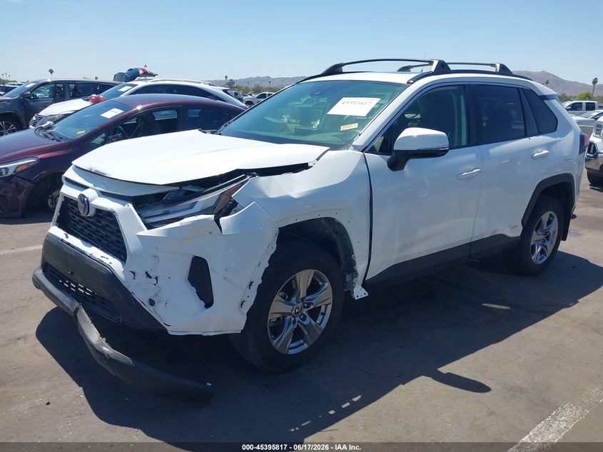 2022 Toyota Rav 4 VIN JTMRWRFV1ND149580 IAAI salvage auction — LEFT FRONT, Salvage (Arizona), sold $12,500 on 2026-07-14 (photo 6)