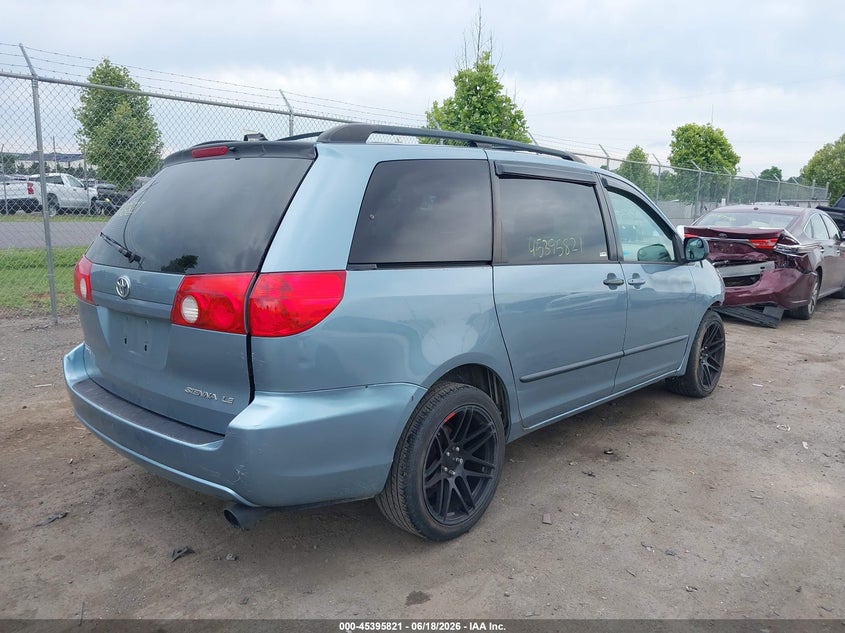 2005 Toyota Sienna VIN 5TDZA23C55S311322 IAAI salvage auction — LEFT FRONT, Clear (Virginia), sold $600 on 2026-07-14 (photo 4)