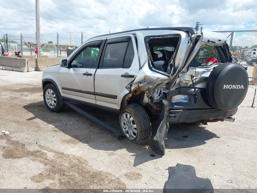 2006 Honda Cr-v VIN JHLRD78846C040591 IAAI salvage auction — FRONT & REAR, Junk Bill Of Sale Mv2459 (Wisconsin), sold $325 on 2026-07-07 (photo 3)