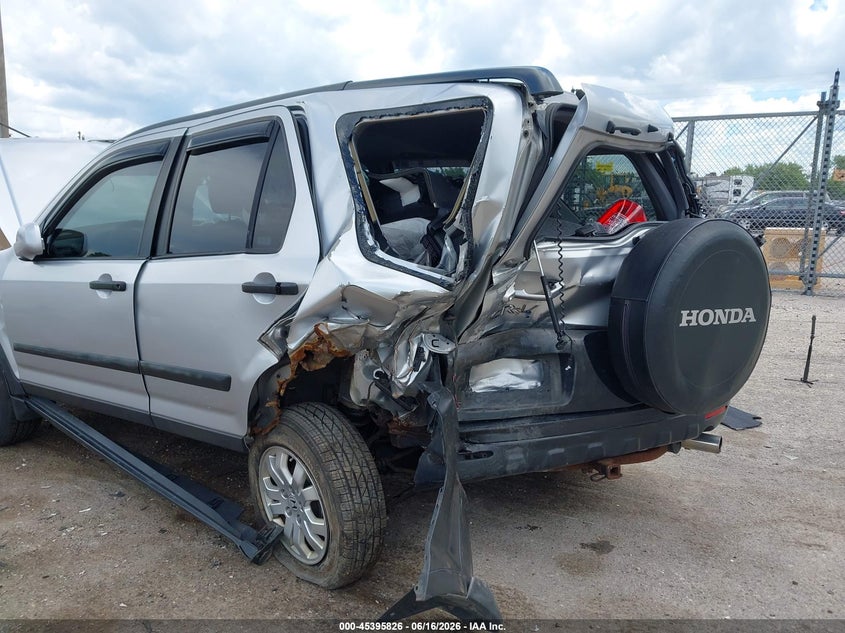 2006 Honda Cr-v VIN JHLRD78846C040591 IAAI salvage auction — FRONT & REAR, Junk Bill Of Sale Mv2459 (Wisconsin), sold $325 on 2026-07-07 (photo 6)