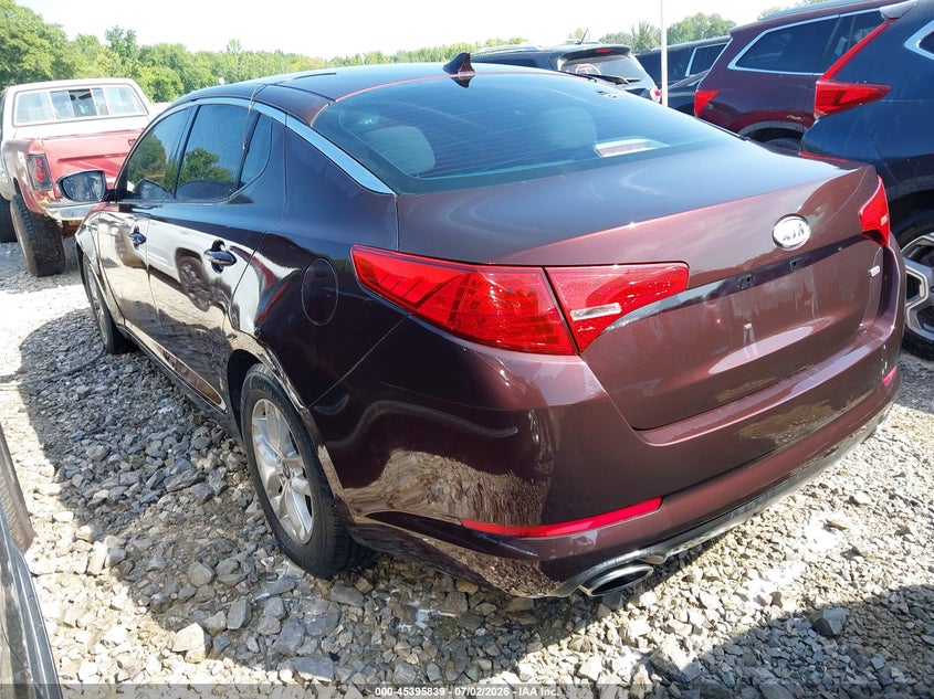 2011 Kia Optima VIN KNAGM4A79B5182130 IAAI salvage auction — FRONT END, Clear (Tennessee), sold $25 on 2026-07-29 (photo 3)