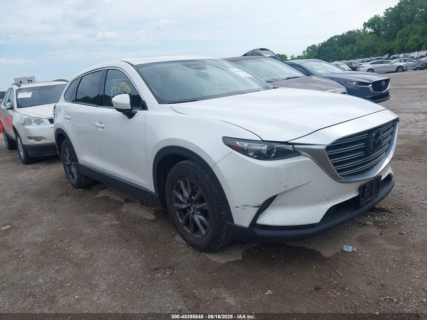 2022 Mazda Cx-9 VIN JM3TCBCYXN0607362 IAAI salvage auction — FRONT END, Salvage Title, sold $7,975 on 2026-09-02 (photo 1)