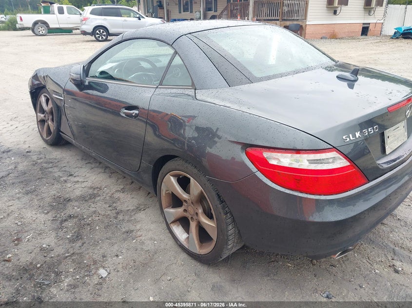 2012 Mercedes-benz Slk-klasse VIN WDDPK5HA0CF009243 IAAI salvage auction — LEFT FRONT, Salvage Title, sold $3,100 on 2026-08-18 (photo 3)