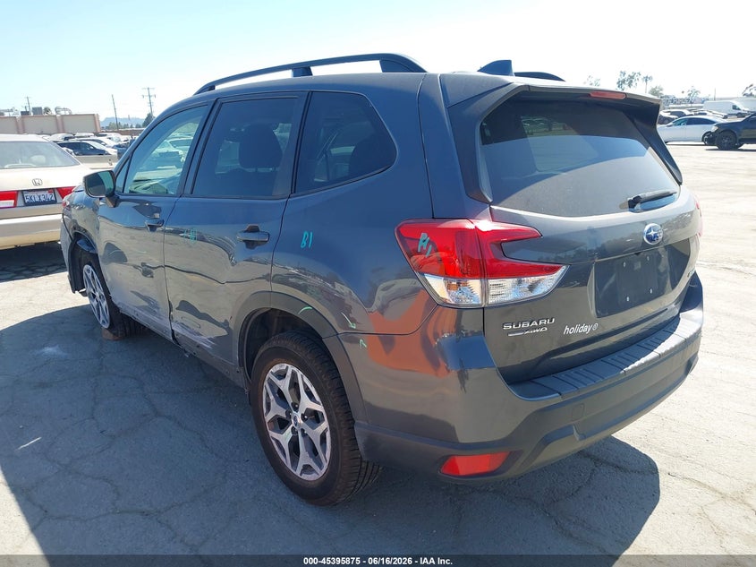 2020 Subaru Forester VIN JF2SKAJC1LH438454 IAAI salvage auction — LEFT SIDE, Salvage (California), sold $4,050 on 2026-07-15 (photo 3)