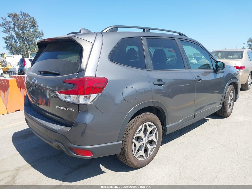 2020 Subaru Forester VIN JF2SKAJC1LH438454 IAAI salvage auction — LEFT SIDE, Salvage (California), sold $4,050 on 2026-07-15 (photo 4)