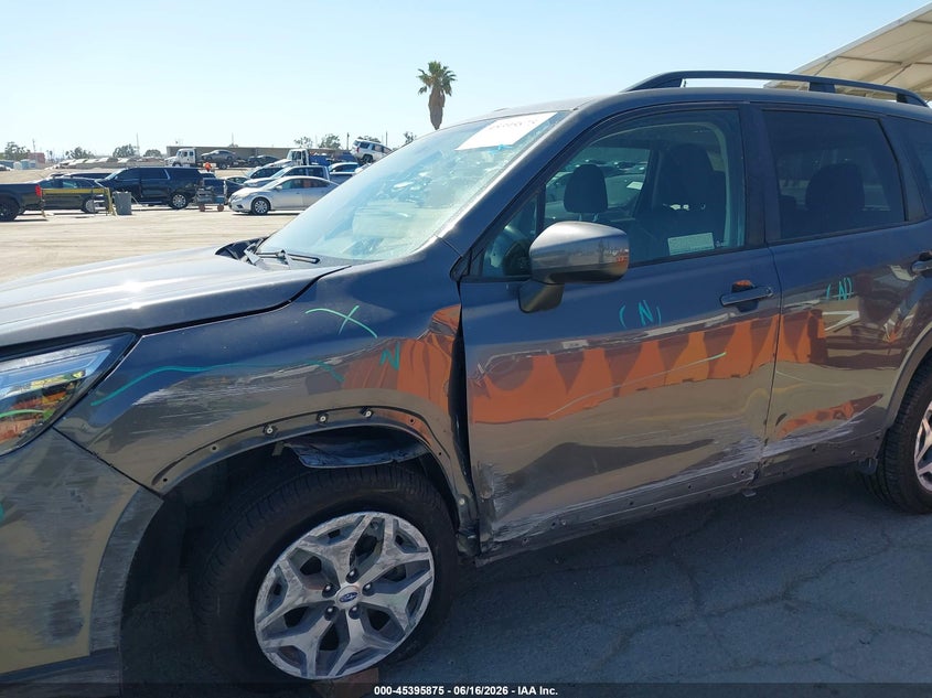 2020 Subaru Forester VIN JF2SKAJC1LH438454 IAAI salvage auction — LEFT SIDE, Salvage (California), sold $4,050 on 2026-07-15 (photo 6)