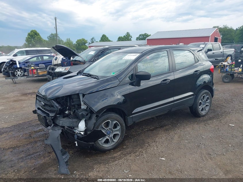 2021 Ford Ecosport VIN MAJ6S3FLXMC450952 IAAI salvage auction — FRONT END, Salvage (Virginia), sold $1,950 on 2026-07-07 (photo 2)