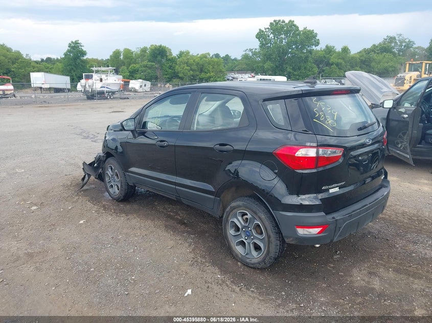 2021 Ford Ecosport VIN MAJ6S3FLXMC450952 IAAI salvage auction — FRONT END, Salvage (Virginia), sold $1,950 on 2026-07-07 (photo 3)