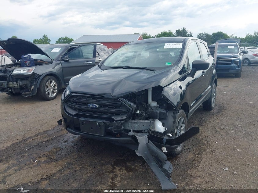 2021 Ford Ecosport VIN MAJ6S3FLXMC450952 IAAI salvage auction — FRONT END, Salvage (Virginia), sold $1,950 on 2026-07-07 (photo 6)