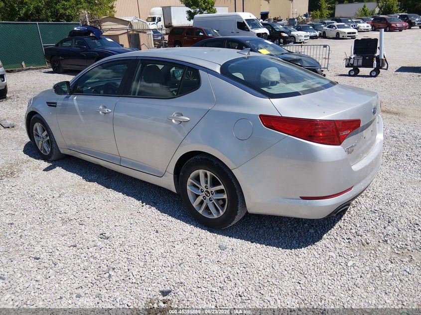 2011 Kia Optima VIN KNAGM4A73B5166618 IAAI salvage auction — FRONT END, Salvage (Idaho), sold $650 on 2026-07-15 (photo 3)