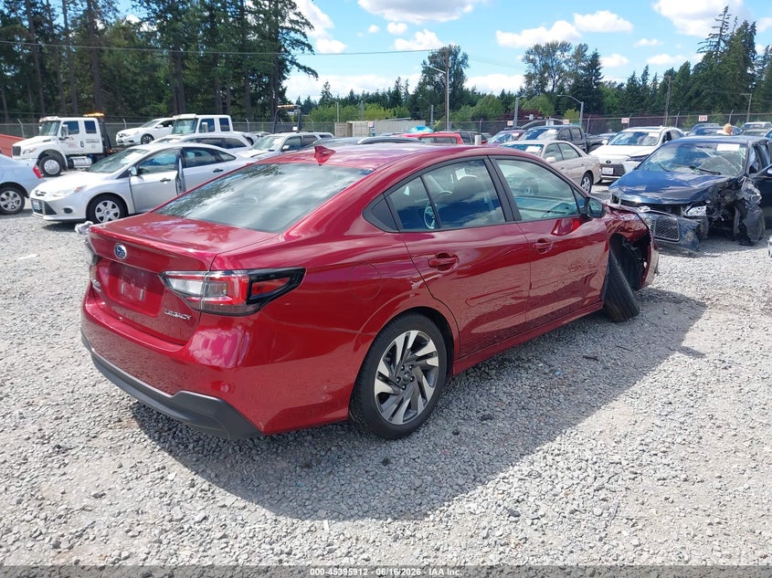 2024 Subaru LEGACY VIN 4S3BWAM64R3023689 IAAI salvage auction — RIGHT FRONT, Bill Of Sale (Washington), sold $9,675 on 2026-07-08 (photo 4)