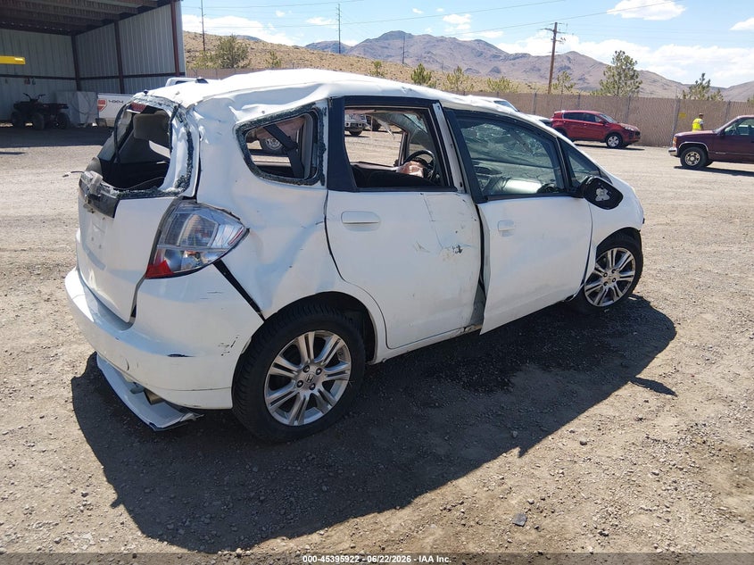 2010 Honda Fit VIN JHMGE8H42AS015030 IAAI salvage auction — ROLLOVER, Salvage (Nevada), sold $25 on 2026-07-24 (photo 4)