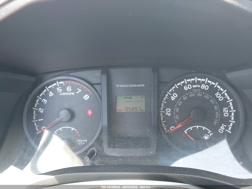 2017 Toyota Tacoma VIN 5TFRX5GN0HX084163 IAAI salvage auction — REAR END, Clear (California), sold $25 on 2026-07-21 (photo 7)