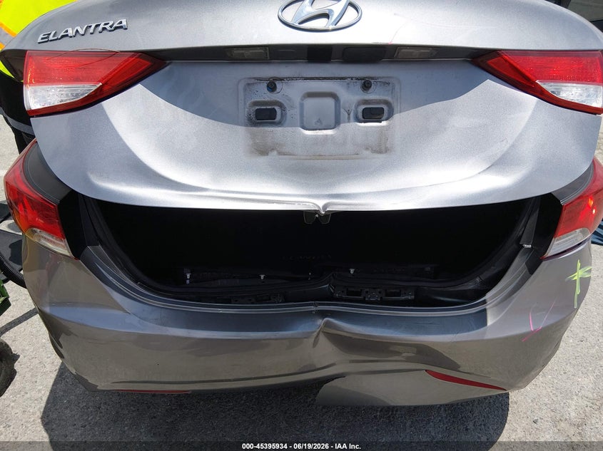 2013 Hyundai Elantra VIN KMHDH4AE8DU488541 IAAI salvage auction — REAR END, Salvage (California), sold $1,250 on 2026-07-16 (photo 6)
