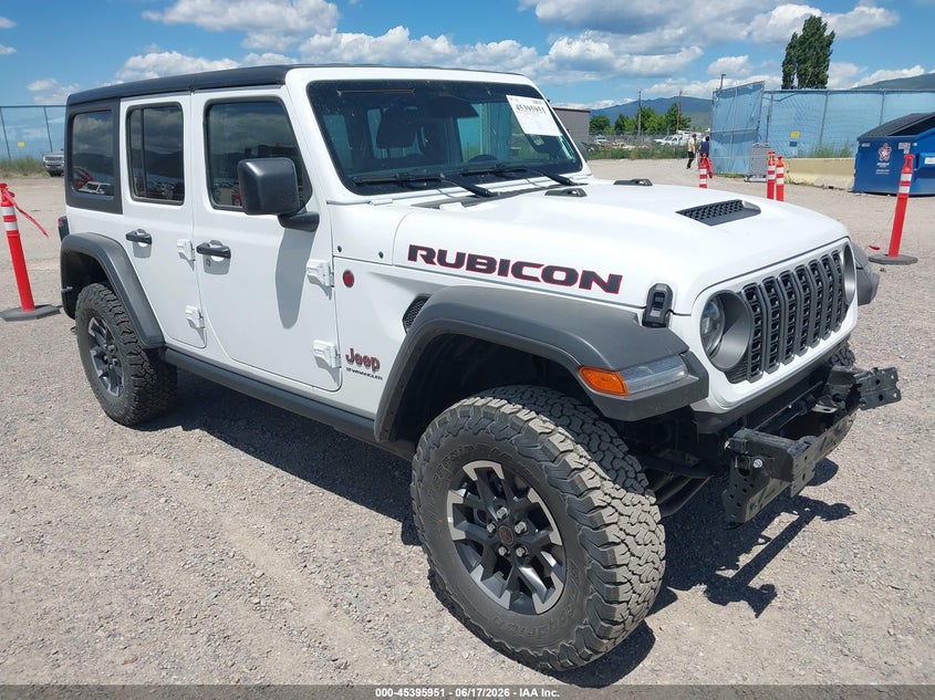 2026 Jeep Wrangler / VIN 1C4PJXFN1TW236567 IAAI salvage auction — FRONT END, Enterprise Vehicles Clear Only (Montana), sold $33,750 on 2026-07-09 (photo 1)